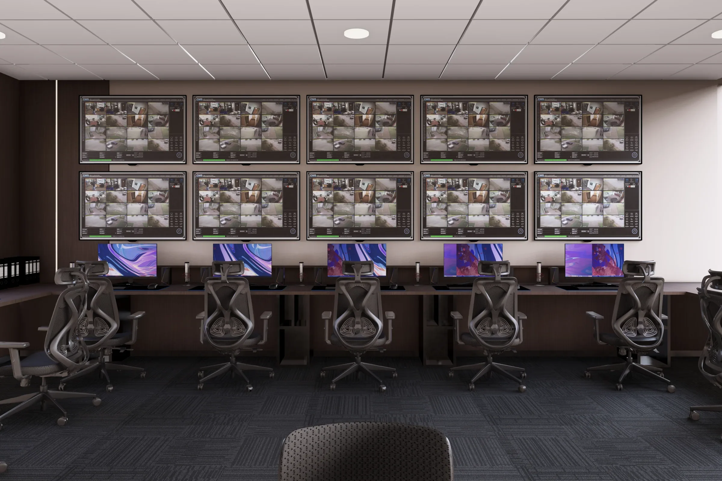 Security room, image 1