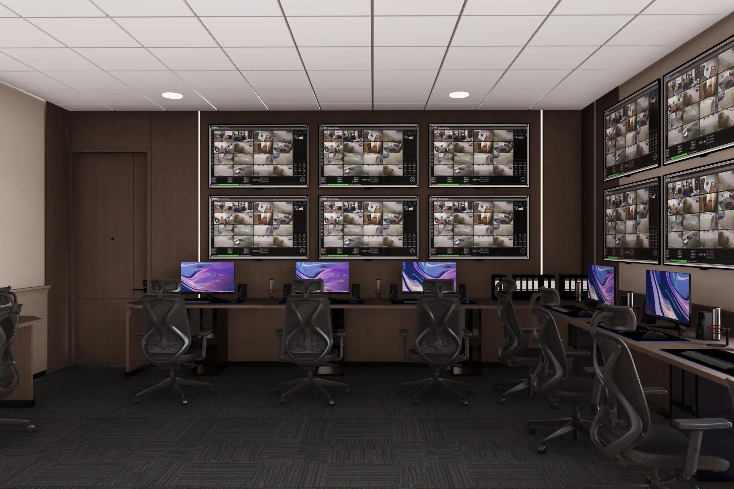 Security room, image 2