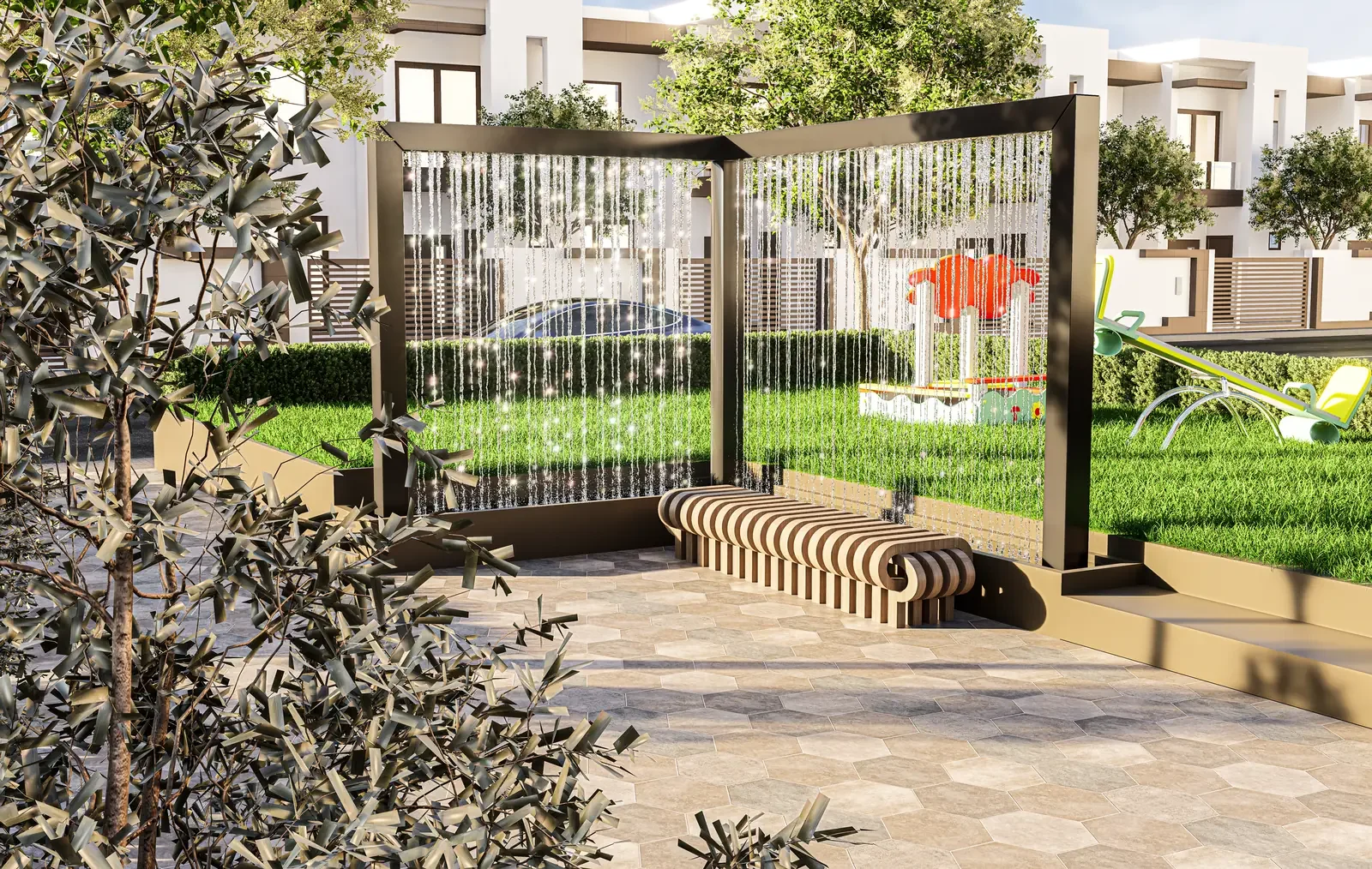 حديقة مجمع سكني، صورة 6