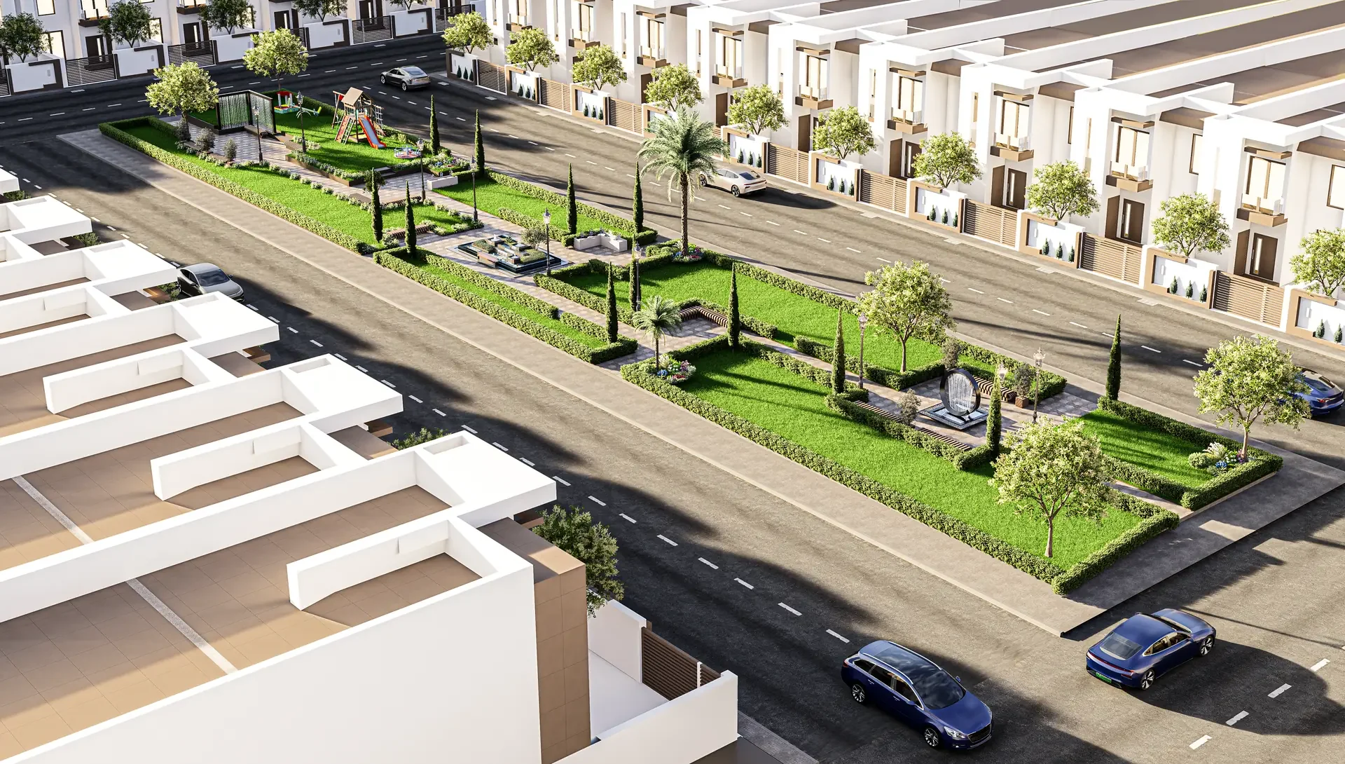 حديقة مجمع سكني، صورة 1